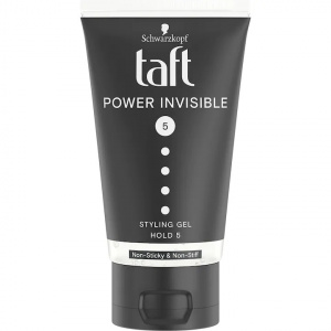 Gel de par Taft Power Invisible Mega Strong Hold, nivel fixare 5, 150 ml