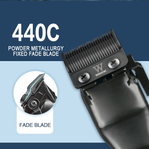 Kit profesional frizerie WMARK NG-119 cu accesorii complete pentru tuns - Img 4