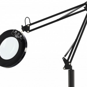 Lupa cosmetica neagra cu roti, 12 W, 2400 lumeni - Img 3