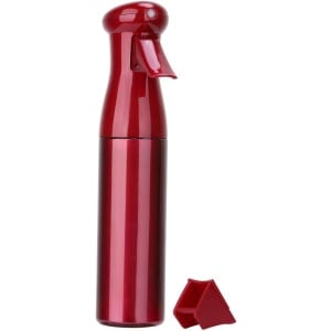 Pulverizator automat coafor mare 300 ml, plastic dur, bordo - Img 1