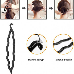 Set cap manechin cu par Blond Auriu, Maya, pentru frizerie coafor - Img 2