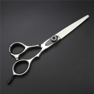 Set foarfeca tuns si foarfeca filat · Sword Cut · 10 piese · clipsuri metalice · pieptan carbon · husa depozitare · pelerina tuns · pamatuf frizerie · brici pentru filat parul. - Img 5