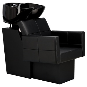 Set mobilier salon frizerie cu scafa profesionala, 2 scaune coafor - Img 7
