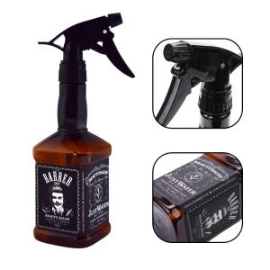 Set profesional frizerie & coafor complet - Jasper - pelerină, piepteni, clipsuri, pulverizator, foarfecă + husă - Img 4