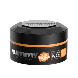 Ceară de păr - Gummy Professional Hair Styling Wax Bright Max Hold 150ml – Fixare Maximă, Strălucire Intensă, Complex cu Keratină