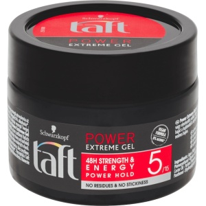 Gel de par Taft Power Extreme, Schwarzkopf, 250 ml