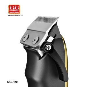 KIKI NEW GAIN NG-820 Gold Specter Pro – Mașină de tuns profesională fără fir - Img 3