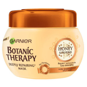Masca de par Garnier Botanic Therapy Honey & Propolis pentru par deteriorat cu varfuri despicate, 300 ml