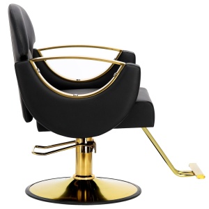 Pachet complet Mobilier frizerie cu oglinda, scafa frizerie, scaun coafor, canapea receptie - Img 5