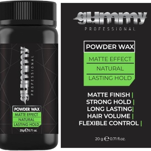 Pudra de volum - Gummy Powder Wax Matte Effect 20g - Finish Mat și Fixare Puternică
