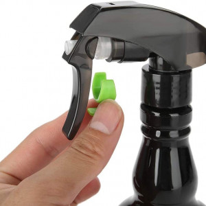 Pulverizator apa frizerie coafor, Gri Inchis, Retro design, pentru salon Barber Shop - Img 2