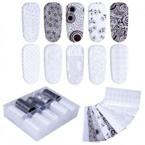 Set folii de transfer, 10 buc, 001