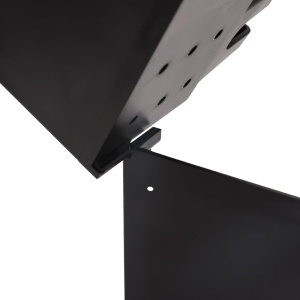 Suport de perete pentru uscator, 2 masini de tuns, organizator frizerie - Img 5