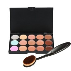 Trusa machiaj conturing fond de ten  + pensula ovala make-up