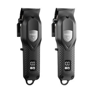 WMARK NG-119 – Mașină de tuns profesională Zero Gapped, 440C Stainless Steel, 7000 RPM, 240 min autonomie - Neagra - Img 6