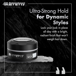 Ceară de păr - Gummy Styling Wax Casual Look 150ml – Fixare Medie, Finish Mat, Textură Naturală - Img 2