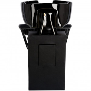 Mobilier coafor 2 scaune frizerie si scafa coafor, Negru, SDB04 - Img 5