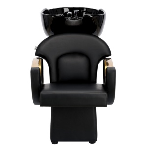 Pachet complet Mobilier frizerie cu oglinda, scafa frizerie, scaun coafor, canapea receptie - Img 6