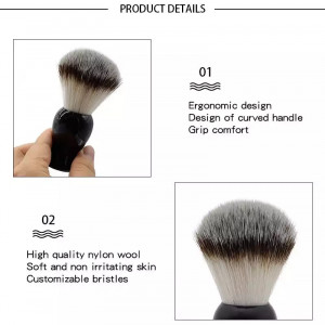 Pamatuf frizerie barber pentru barbierit negru - Img 5