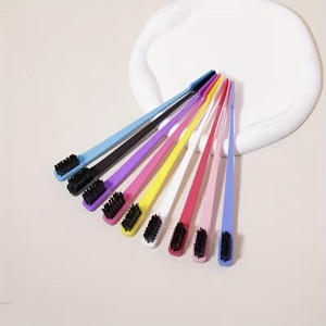 Pensula Edges Brush pentru sprancene, fire rebele, diverse culori - Img 3