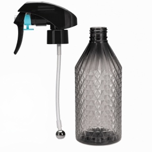 Pulverizator frizerie cu design 3D, profesional, cu bila metalica la capat, plastic rezistent dur - Img 4