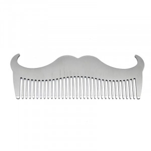Set barber, Ardette, PER01, 2 piese, cu perie si pieptene metalic, pentru ingrijire barba si mustata - Img 2