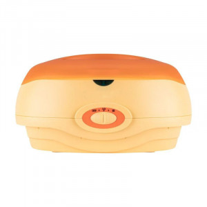 Set Complet Parafină 3L cu Aparat Încălzit Ceară, Mănuși, Botoși și Parafină Piersică 450g – Kit SPA Profesional pentru Mâini și Picioare - Img 7