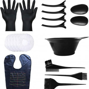 Set complet pentru vopsit parul, 9 piese - Img 1