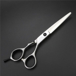 Set foarfeca tuns si foarfeca filat · Sword Cut · 10 piese · clipsuri metalice · pieptan carbon · husa depozitare · pelerina tuns · pamatuf frizerie · brici pentru filat parul. - Img 7