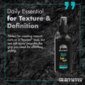 Spray de par texturizant - Gummy Professional Sea Salt Hair Spray, 250ml - Bucle Naturale, Volum și Finish Mat - Img 4