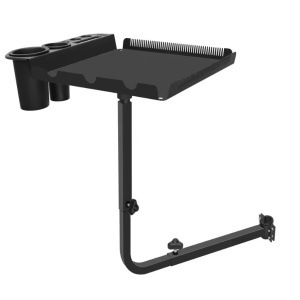 Tava pentru extensii, ustensile frizerie coafor, cu prindere de scaun, reglabila, rotativa
