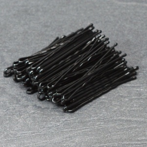 Agrafe de Păr Profesionale Ondulate 500 g, 6 cm, Negre - Img 2