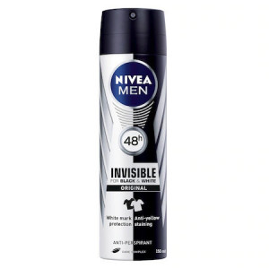 Deodorant spray Nivea Deo masculin Invisible for Black&White Power, 150 ml