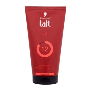 Gel de par Taft Looks V12, fixare xtrem de puternica, uscare rapida, 150 ml