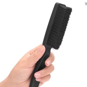 Perie barba Fade, neagra pentru frizerie, barber shop