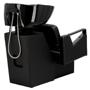Scafa coafor unitate de spalare frizerie, neagra - Img 5