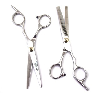 Set 2 foarfeci de filat si tuns Professional Ardette - Img 3