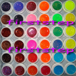 Set 36 geluri colorate COCO glitter