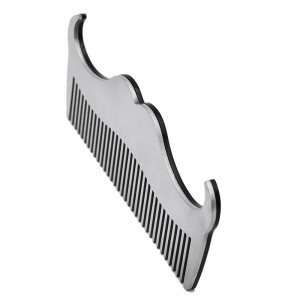 Set barber, Ardette, PER01, 2 piese, cu perie si pieptene metalic, pentru ingrijire barba si mustata - Img 3