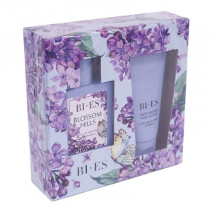 Set Cadou dama Bi-es Blossom Hills, Apa de Parfum 100 ml si Lotiune de Corp 150 ml