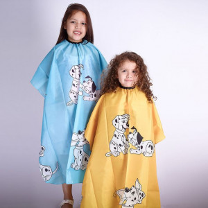 Set frizerie Ardette, Kids04, cu foarfeca de tuns si filat, pelerina tuns, pulverizator si 10 piepteni pentru copii - Img 2