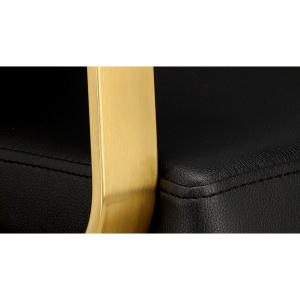 Set Mobilier frizerie cu 1 post de lucru, scaun coafor, scafa, oglinda salon 90cm LED - Img 7