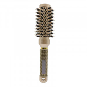 Set perii coafor rotunde, 4 bucati, nano ceramice, profesionale, pentru frizerie - Img 6