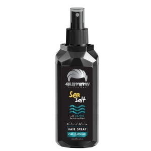 Spray de par texturizant - Gummy Professional Sea Salt Hair Spray, 250ml - Bucle Naturale, Volum și Finish Mat