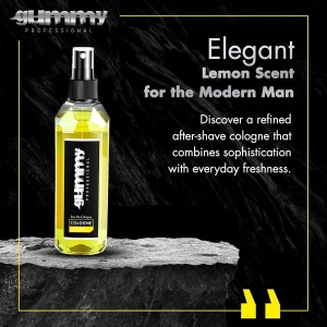After Shave Gummy Lemon – Eau de Cologne 50 ml (80° Alcool) - Img 2