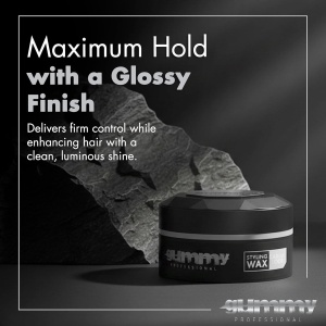 Ceară de păr - Gummy Styling Wax Casual Look 150ml – Fixare Medie, Finish Mat, Textură Naturală - Img 6