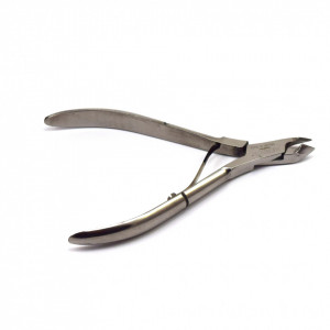 Cleste manichiura / pedichiura profesional pentru cuticule Henbor, 5mm, otel inoxidabil, silver