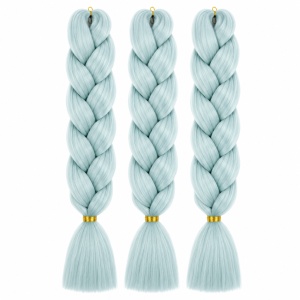 Extensii par sintetic coada pentru impletituri Ice Mint - Img 2
