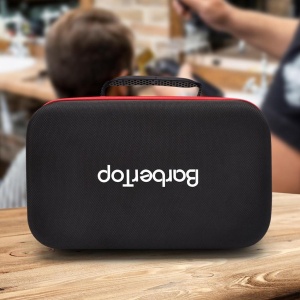 Geanta profesionala pentru ustensile frizerie si coafor, neagra, 30x12x19cm, spatioasa - Img 4