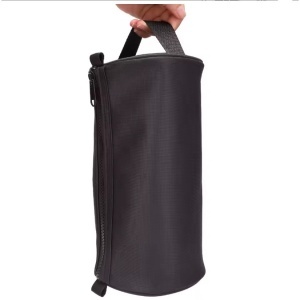 Geanta voiaj tip portfard cosmetic, neagra, 26x13.5 cm - Img 4